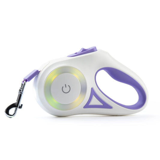 Glowing Dog Leash Pet Leash Automatic Retractable