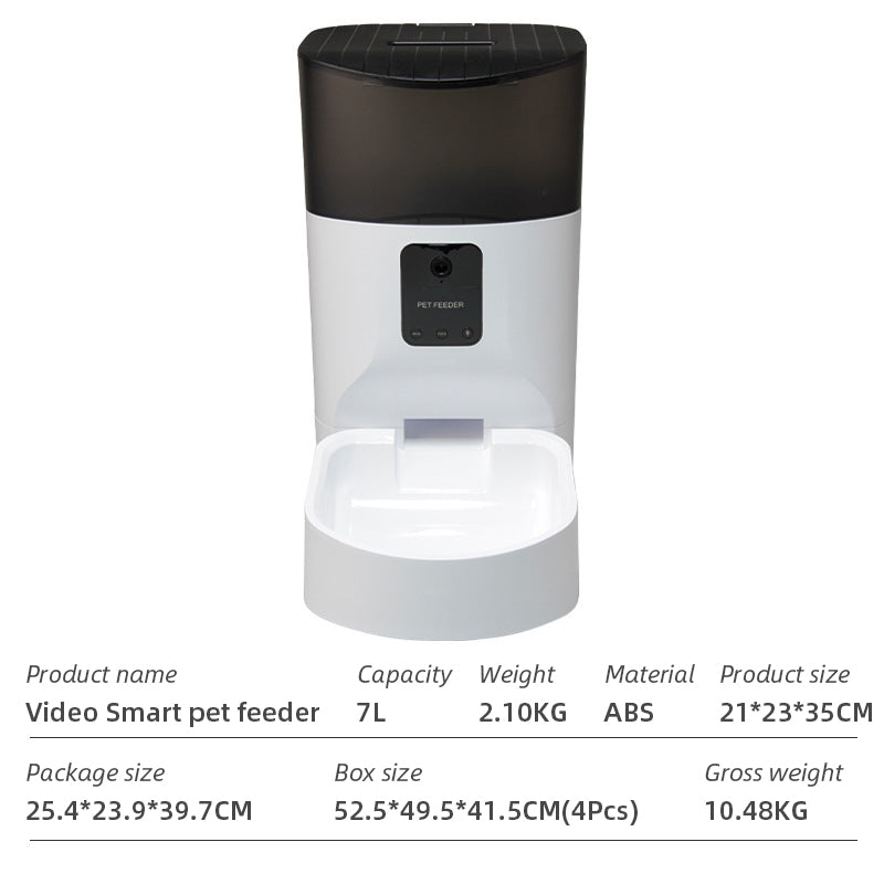 Wifi Smart APP Pet Feeder Household Automatic Pet Feeder