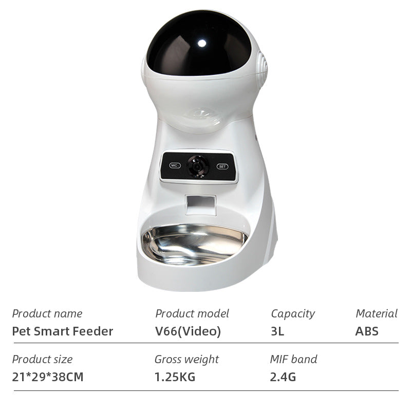 Wifi Smart APP Pet Feeder Household Automatic Pet Feeder
