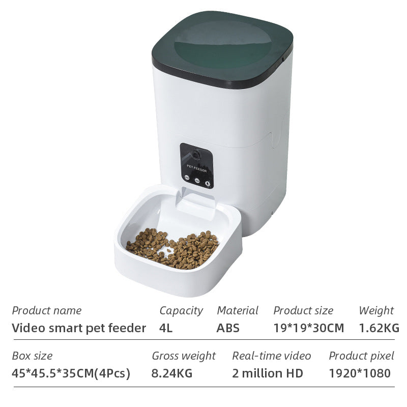 Wifi Smart APP Pet Feeder Household Automatic Pet Feeder