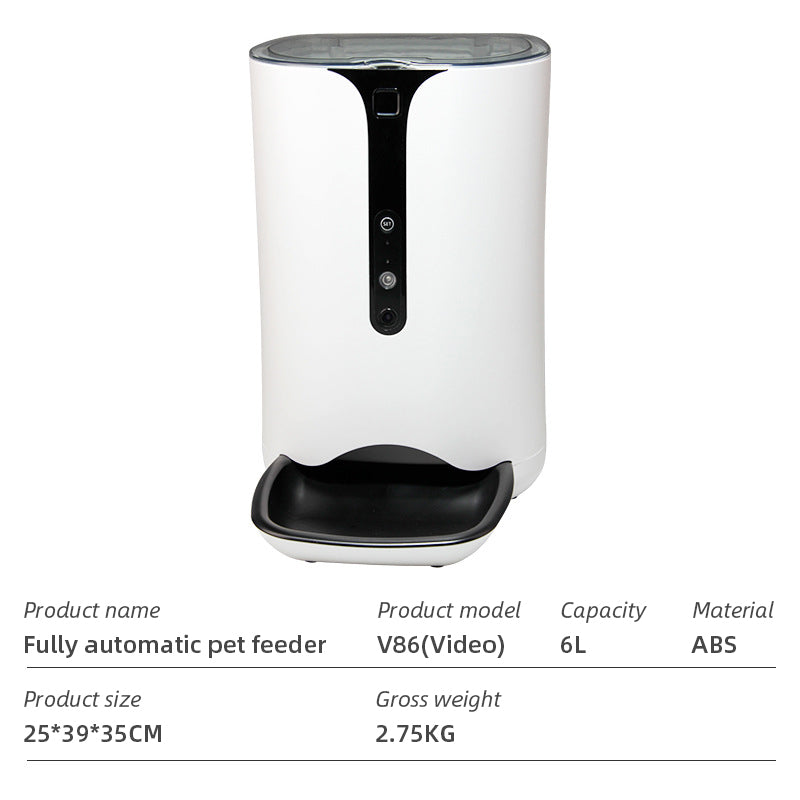 Wifi Smart APP Pet Feeder Household Automatic Pet Feeder