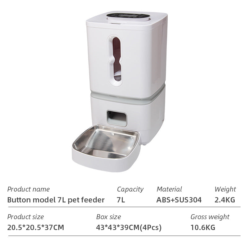 Wifi Smart APP Pet Feeder Household Automatic Pet Feeder