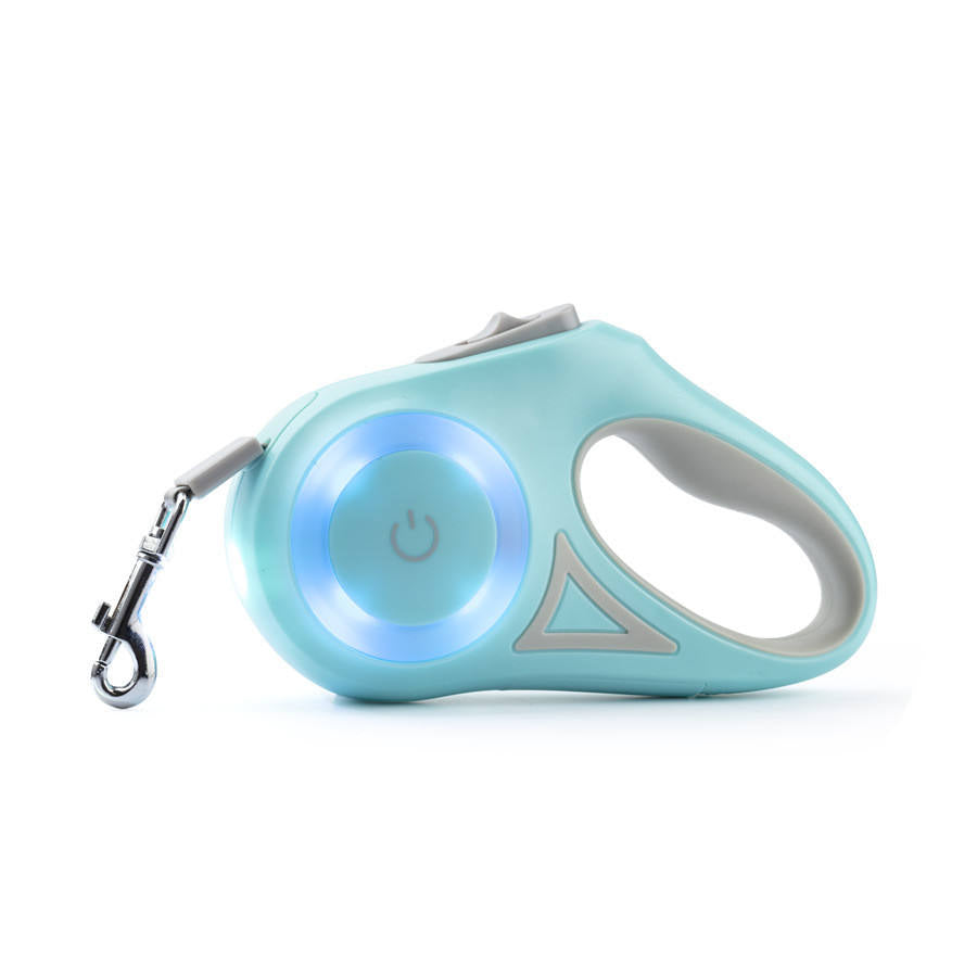 Glowing Dog Leash Pet Leash Automatic Retractable