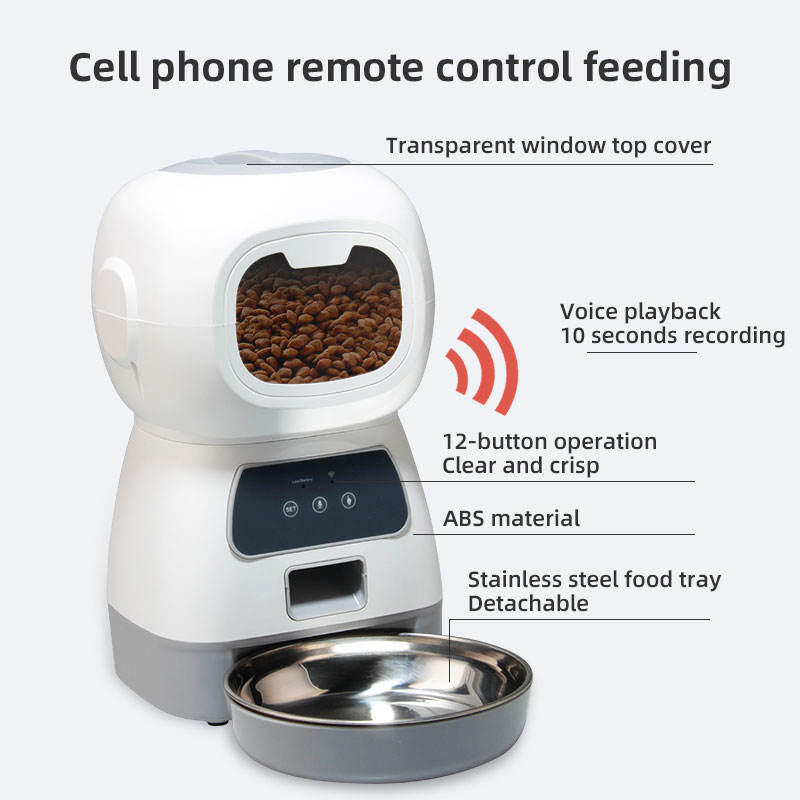 Wifi Smart APP Pet Feeder Household Automatic Pet Feeder