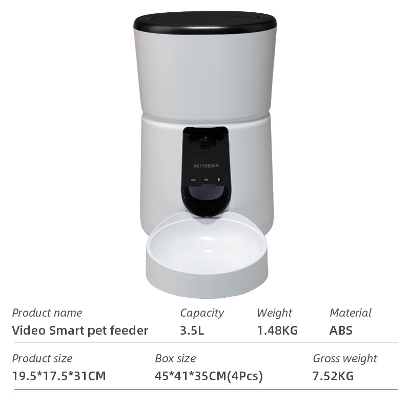 Wifi Smart APP Pet Feeder Household Automatic Pet Feeder