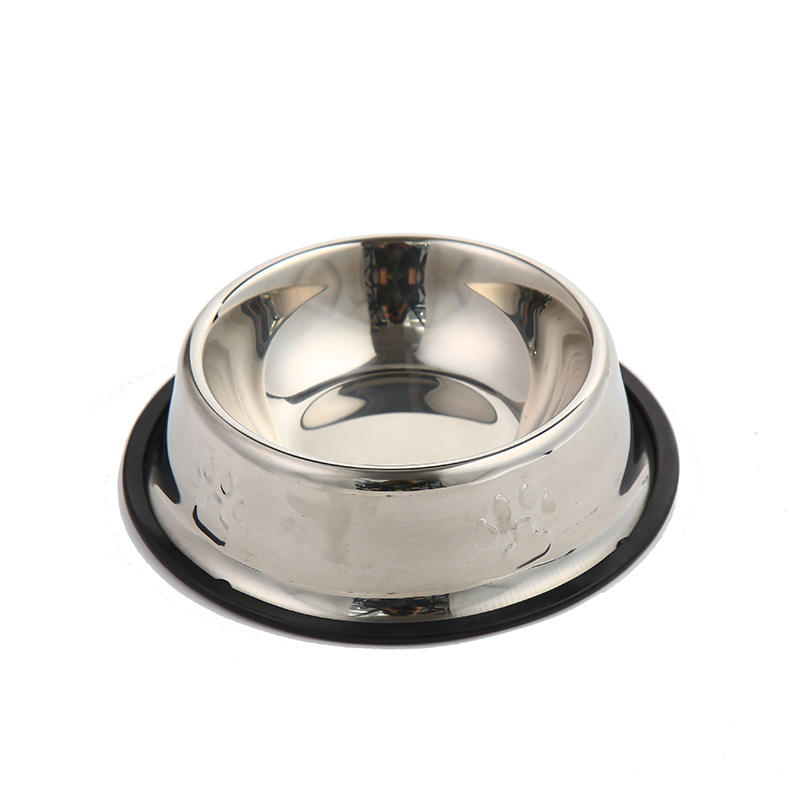 Stainless Steel Dog Bowl High-Grade Non-Slip  6 Sizes